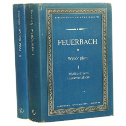 Wybór pism t. I-II Feuerbach Ludwik (Seria Biblioteka Klasyków Filozofii)(1988)