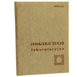 Jenajskie szkło laboratoryjne Schott & Gen. Jena [KATALOG I CENNIK / przed 1939]