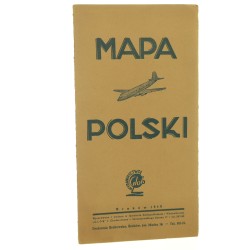 Mapa Polski [Wydawnictwo Glob / 1949]