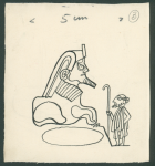 Rysunek do artykułu Czym jest matematyka H. Greniewskiego rys. Ignacy Witz Nowiny Literackie R. 1, nr 3-4 (6 kwietnia 1947) (5).png