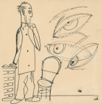 Rysunek do tekstu Temat Wiesława L. Brudzińskiego rys. Ignacy Witz Nowiny Literackie R. 2, nr 26 (27 czerwca 1948) (7).png