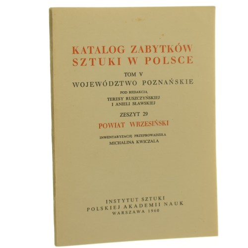 Katalog Zabytków Sztuki w Polsce Powiat wrzesiński.JPG