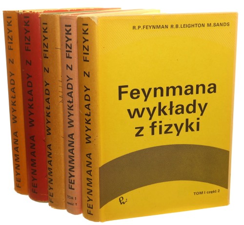 Feynmana wykłady z fizyki t. I-III w 5 vol. Feynman Richard P. [1974]
