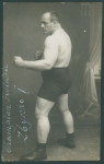 Jan Stanisław „Zbyszko” Cyganiewicz Zapaśnik [fotografia na papierze pocztówkowym / ca 1920]