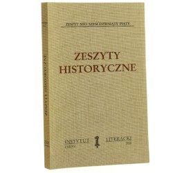 Zeszyty historyczne zeszyt 165 [Biblioteka Kultury / 2008] 