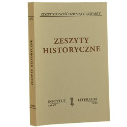 Zeszyty historyczne zeszyt 164 [Biblioteka Kultury / 2008] 