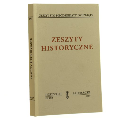 Instytut Literacki Paryż Kultura Paryska zeszyty historyczne 159 (1).JPG
