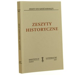 Zeszyty historyczne zeszyt 160 [Biblioteka Kultury / 2007] 