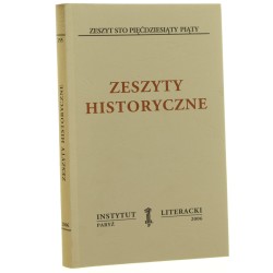 Zeszyty historyczne zeszyt 155 [Biblioteka Kultury / 2006]