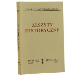 Zeszyty historyczne zeszyt 157 [Biblioteka Kultury / 2006] 