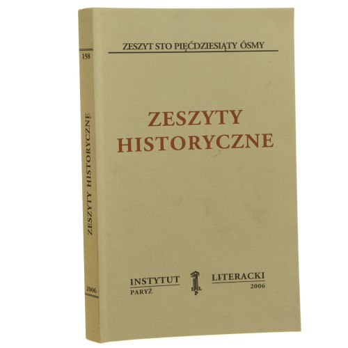 Instytut Literacki Paryż Kultura Paryska zeszyty historyczne 158 (1).JPG