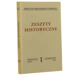 Zeszyty historyczne zeszyt 151 [Biblioteka Kultury / 2005]