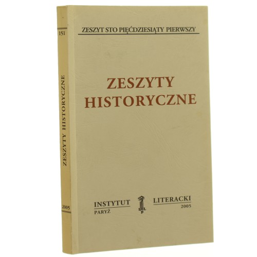 Instytut Literacki Paryż Kultura Paryska zeszyty historyczne 151 (1).JPG