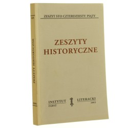 Zeszyty historyczne zeszyt 145 [Biblioteka Kultury / 2003]
