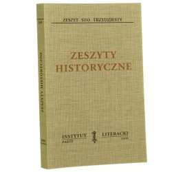 Zeszyty historyczne zeszyt 130 [Biblioteka Kultury / 1999]