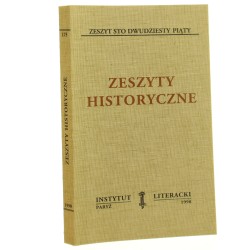 Zeszyty historyczne zeszyt 125 [Biblioteka Kultury / 1998] 