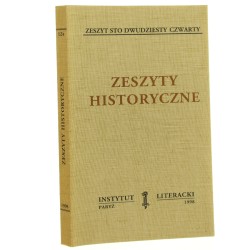 Zeszyty historyczne zeszyt 124 [Biblioteka Kultury / 1998] 