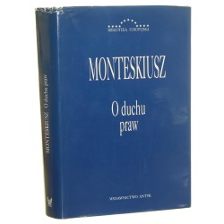 O duchu praw Monteskiusz [Biblioteka Europejska / 1997]