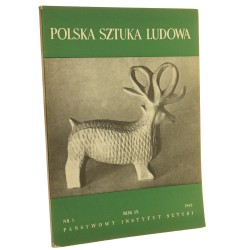 Polska Sztuka Ludowa nr 1 1955 [czasopismo] 