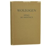 Uwagi do medytacji metafizycznych Rene Descartes'a Wolzogen Jan Ludwik [Biblioteka Klasyków Filozofii / 1958]