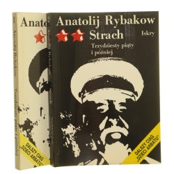 Trzydziesty piąty i później / Strach [cz.] I-II Rybakow Anatolij Przeł. [z ros.] Michał B. Jagiełło i Zofia Gadzinianka (1990)