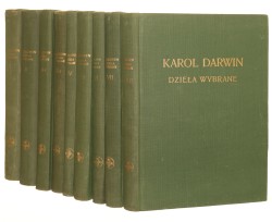 Dzieła wybrane t. I-VIII [w 9 vol.] Karol Darwin [1959]