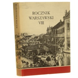 Rocznik Warszawski VIII Redakcja Herbst Stanisław [1970]