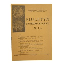 Biuletyn numizmatyczny NR 1 (129) Styczeń 1978