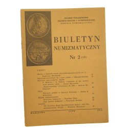 Biuletyn numizmatyczny NR 2 (130) Luty 1978