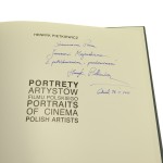 Portrety artystów filmu polskiego Portraits of Cinema Polish Artists Henryk Pietkiewicz [AUTOGRAF: dedykacja dla Janusza Majewskiego / 2021]