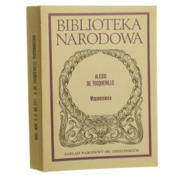 Wspomnienia Tocqueville Alexis de Przekład Wit Labuda Aleksander Wstęp Baszkiewicz Jan [Biblioteka Narodowa / 1987]