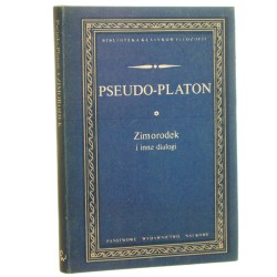 Zimorodek i inne dialogi ​Pseudo-Platon [Biblioteka Klasyków Filozofii / 1985]