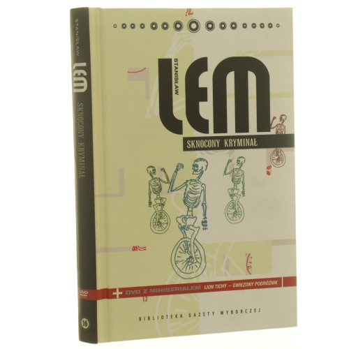 Sknocony kryminał Lem Stanisław (Seria Biblioteka Gazety Wyborczej Stanisław Lem Dzieła)(DVD Gwiezdny Podróżnik Tichy Ijon) (id: 26634)
