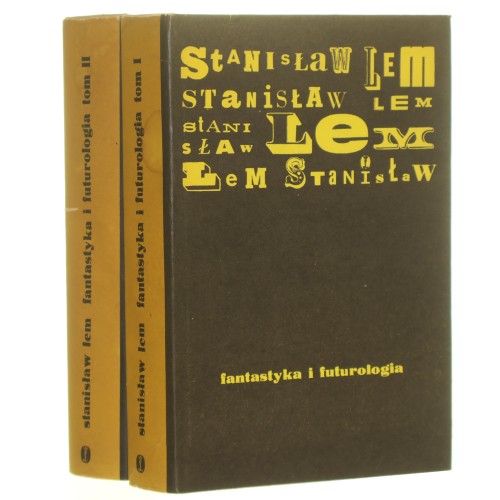 Fantastyka i futurologia t. I-II Lem Stanisław [1973]