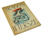 Wiersze Aragon Louis [﻿projekt okładki, Jan Młodożeniec / 1954]