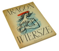 Wiersze Aragon Louis projekt okładki, Jan Młodożeniec [1954]