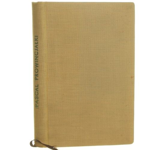 Prowincjałki Pascal Blaise [Symposion / 1963]