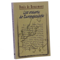 List otwarty do Europejczyków Rougemont Denis de [1995]