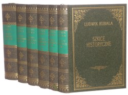 Szkice historyczne t. I-VI [komplet] Ludwik Kubala [1901-1922 / REPRINT / 2004-2005] 