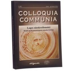 Logos nieokreśloności wokół myśli poszukującej Jakuba Litwina pod red. Grażyny Żurkowskiej [2013]