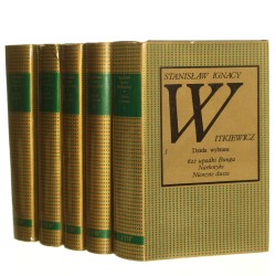 Dzieła wybrane t. I-V Witkiewicz Stanisław Ignacy [Biblioteka Klasyków, Złota Seria / 1985]