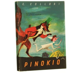Pinokio Przygody drewnianego pajaca Collodi C. (Ilustrator Szancer Jan Marcin)(1980)