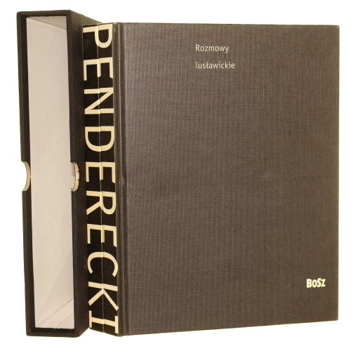 Krzysztof Penderecki. T. I-II, Rozmowy lusławickie rozmawiał Mieczysław Tomaszewski [2005]