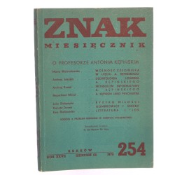 Znak miesięcznik red. Jerzy Radkowski [1975]
