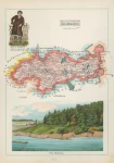 Powiat Kalwaryjski Józef Michał Bazewicz mapa Królestwo Polskie 1907.jpg