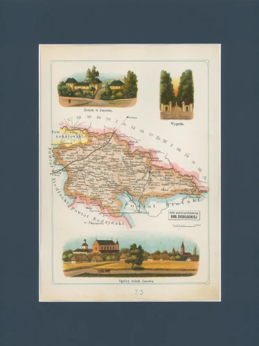 Powiat Konstantynowski Józef Michał Bazewicz mapa Królestwo Polskie 1907.jpg