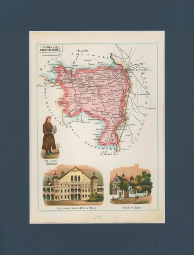 Powiat Bialski Józef Michał Bazewicz mapa Królestwo Polskie 1907 — kopia.jpg