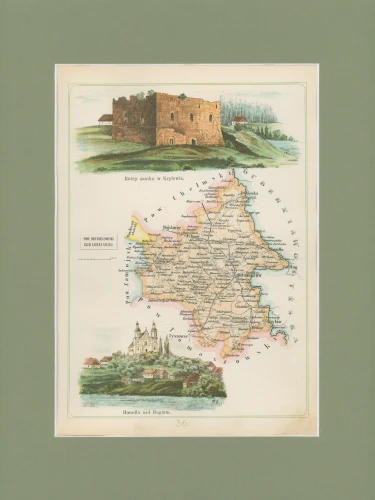 Powiat Hrubieszowski Józef Michał Bazewicz mapa Królestwo Polskie 1907 — kopia.jpg
