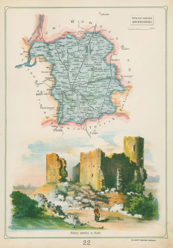 Powiat Kolski Józef Michał Bazewicz mapa Królestwo Polskie 1907 — kopia.jpg