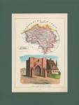Powiat Rypiński Józef Michał Bazewicz mapa Królestwo Polskie 1907.jpg